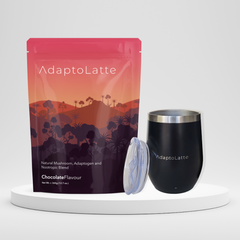 1 AdaptoLatte Powder + 1 FREE Mug - Subscription