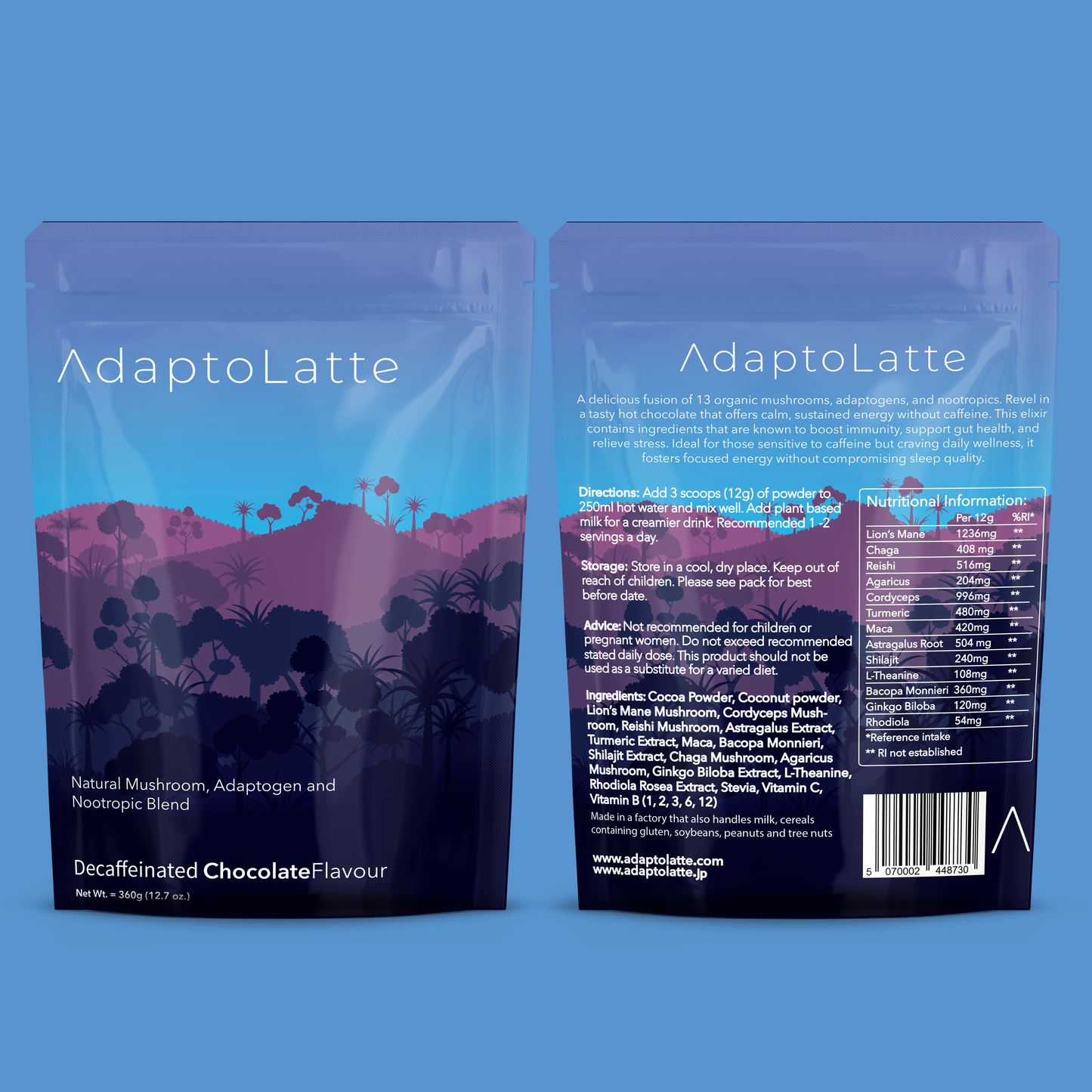 AdaptoLatte Decaf Powder (Subscription)